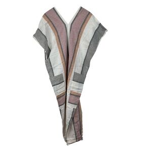 Baw Shop Striped‎ Linen Blend Jumpsuit Size Xlarge